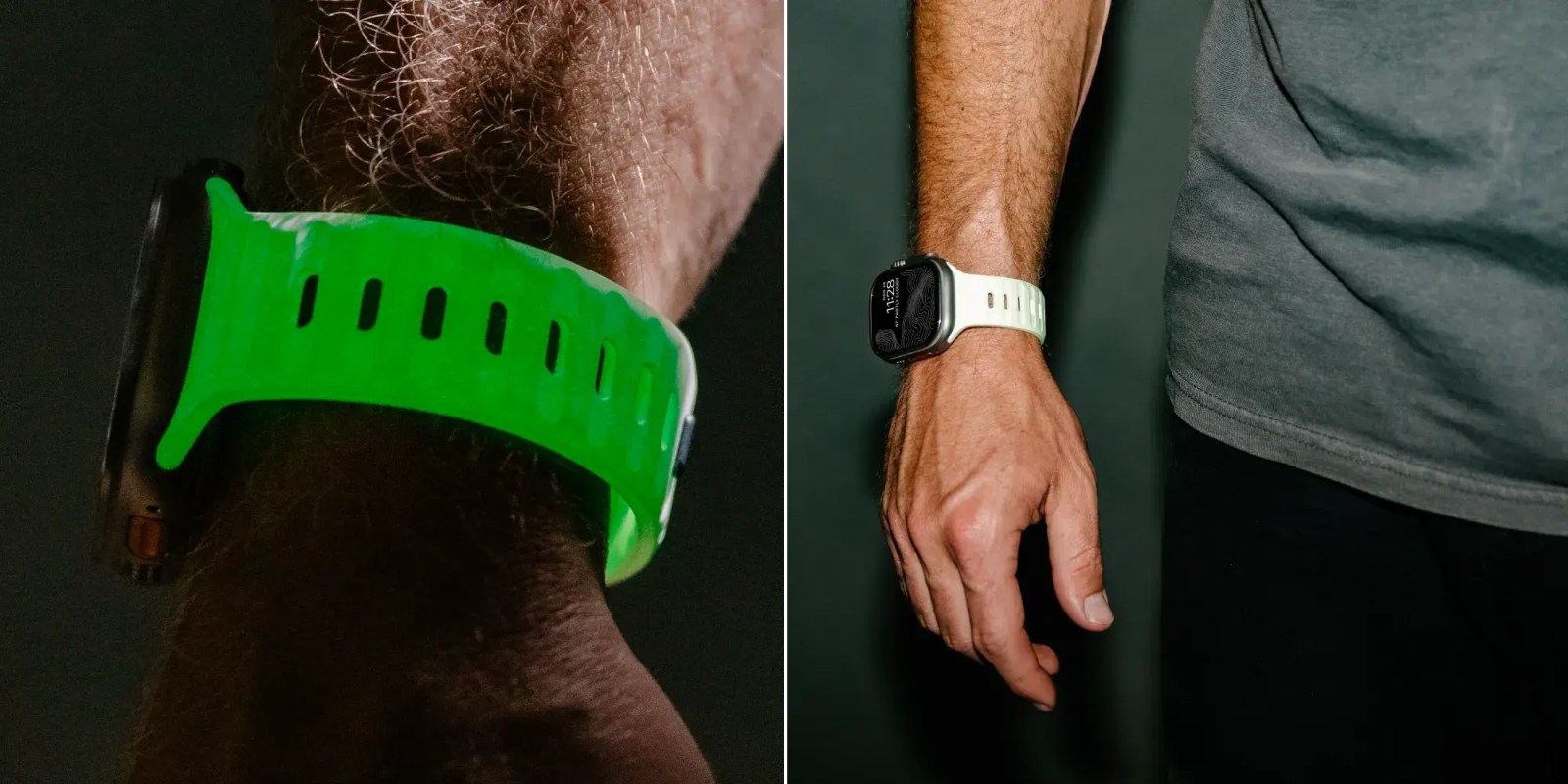 Nomad Glow in the Dark Sport Band Apple Watch